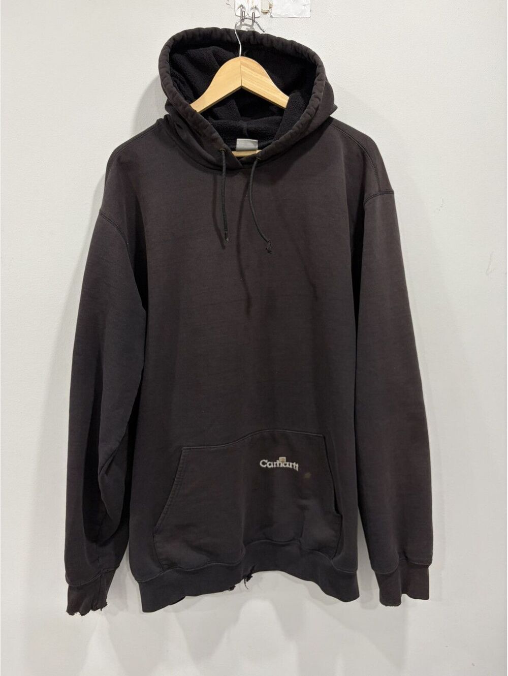 Vintage Carhartt Hoodie Sweater Sweatshirt xl tall